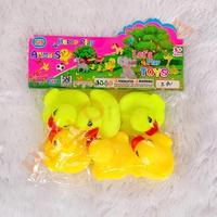 Gambar Mainan Anak Bebek Air Karet Kuning Mandi isi 6 pcs dari Ciustoys undefined 3 Tokopedia