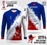 Gambar jersey prancis piala dunia u17 lengan panjang kaos bola piala dunia - Biru, XS dari jmxfactory undefined 1 Tokopedia