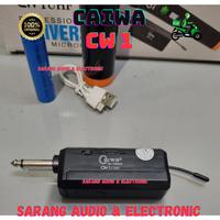 Gambar MIC WIRELESS CAIWA CW 1 CW1 UHF HANDHELD ORIGINAL TANPA KABEL BAGUS dari Sarang Audio & Elektronik undefined 3 Tokopedia
