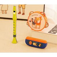Gambar Mainan Anak MUSICAL INSTRUMENTS ISI 3PCS Cartoon Animal Kids Harmonica dari Queen Violleta undefined 3 Tokopedia