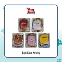 Gambar Baju Kaos Kucing Lucu dari Petshop Ruang Kucing Makassar undefined 1 Tokopedia