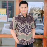 Gambar Kemeja Batik Pria dewasa lengan pendek - Lemah Teles, M dari Al - Rafaeyza Collection undefined 3 Tokopedia