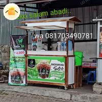 Gambar gerobak es teh ..jati Belanda dari UD PUTRA KARYA ANAK MUDA undefined 1 Tokopedia
