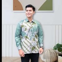 Gambar Baju Batik pria lengan panjang Baju batik pria modern kemeja Batik - M dari Batikkatunstore undefined 1 Tokopedia