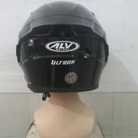 Gambar Helm ALV Ultron Hitam Black Gloss - All Size - Bonus Sarung Tangan dari Ren Variasi Motor undefined 4 Tokopedia