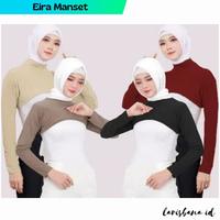 Gambar Eira Manset - Crop Manset JERSEY STRETCH - Putih, L dari Larisbana id undefined 1 Tokopedia