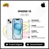 Gambar iPhone 15 ( 6GB/128GB ) - Garansi Resmi iBox | Digimap - Pink dari OkeShop_Sidoarjo undefined 1 Tokopedia