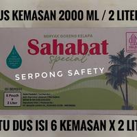 Gambar Minyak Goreng Premium Kelapa Murni Sahabat 2000 ML 2 Liter Terjangkau dari Serpong Safety undefined 3 Tokopedia