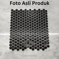 Gambar Black Penny Singres Mosaic Tiles | Mosaic Keramik dari Gresin Gallery undefined 2 Tokopedia