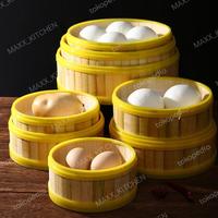 Gambar Dimsum Steamer Pengukus Dimsum Bambu Klakat Dimsum Premium - Badan 16 cm dari maxxkitchen undefined 3 Tokopedia