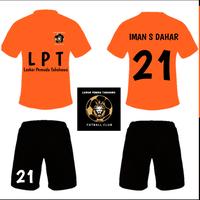 Gambar baju bola inisial nama team, logo team dan nomor punggung - insial kumplit, M dari BGNRR undefined 1 Tokopedia