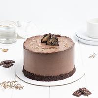 Gambar vegan cake/kue vegan/ choc rhum/ ku ultah/ kue ulangtahun/ vegetarian dari FirenzePatisserie undefined 4 Tokopedia