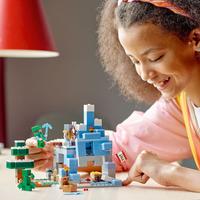 Gambar LEGO Minecraft 21243 The Frozen Peaks Original Segel dari hopeshoppe undefined 3 Tokopedia