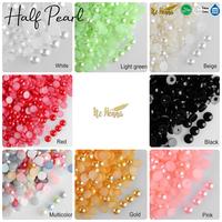 Gambar Half Pearl Mutiara Henna 4mm Warna - Multicolor dari Itc Henna undefined 5 Tokopedia