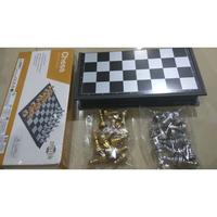 Gambar Papan catur magnet U3 chess Magnetic Silver Gold 3810-A - 24cm dari Lorra Store undefined 3 Tokopedia