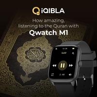 Gambar iQibla QWatch M1 Smartwatch Quran Watch Sp02 phone call - Black, 5 Bonus dari KINS Indonesia undefined 4 Tokopedia