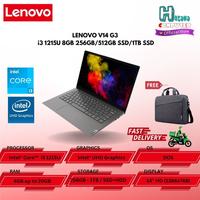 Gambar LAPTOP LENOVO V14 G3 - i3 1215U 8GB 256GB/512GB SSD/1TB SSD RESMI - 4GB 256GB SSD dari HOSANA COMPUTER undefined 1 Tokopedia