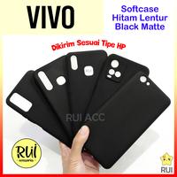 Gambar Softcase Hitam Polos VIVO Y65 Y66 Y69 Y91 Y93 Y95 Y91C 1820 BlackMatte - Y95 Sidik Jari dari Rui Acc undefined 1 Tokopedia