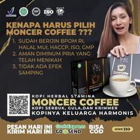 Gambar Moncer Coffee Original Kopi Stamina Pria BPOM Bandung Bisa Instant - 2 Sachet dari KOPI MONCER HERBAL undefined 2 Tokopedia