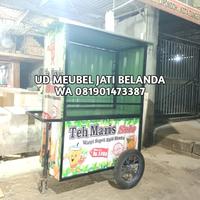 Gambar gerobak es teh solo dari ud meubel jati belanda_NEW undefined 2 Tokopedia