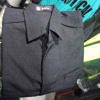 Gambar Baju setelan safari Paspampres lengan panjang Hitam  bahan woll tebal - M dari RANS JAYA ABADI undefined 2 Tokopedia