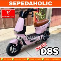 Gambar Sepeda Motor Listrik UWINFLY DRAGONFLY 8 / DF8 / DF 8 600 Watt dari Sepedaholic undefined 3 Tokopedia
