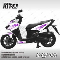 Gambar Decal stiker NEW VARIO 160 full body MOTIF PUTIH UNGU API D-Q7-041 - Premium dari Decal Kita jogja undefined 1 Tokopedia