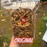 Gambar USUS ORIGINAL 250GR | USUS KRISPI | KERIPIK USUS AYAM SUPER RENYAH dari Cemilan Bebet undefined 3 Tokopedia
