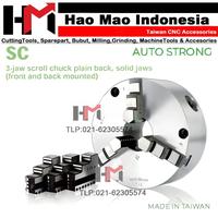 Gambar SC-10 3-Jaw Scroll Chuck Plain Back, Solid Jaws Auto Strong dari HOWMAU 56 undefined 1 Tokopedia