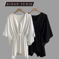 Gambar Kinan Tunik tersedia size S sampai 7XL - Hitam, S dari Laststock Bandung undefined 1 Tokopedia