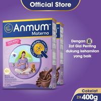 Gambar TERBARU Anmum Materna Susu Nutrisi Ibu Hamil Cokelat 2 x 400g - Bundle dari TOKO OLVANDA undefined 1 Tokopedia