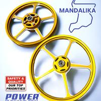 Gambar Velg Power Type Mandalika RX KING Gold dari Inti Jaya Global undefined 1 Tokopedia