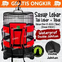 Gambar TERMURAH Tas Sangkar Murai Batu Sayap LEBAR DNR Sempati Sangkar Burung - Merah dari TOKO TELUWOLU undefined 1 Tokopedia
