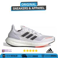Gambar ADIDAS Pureboost 22 Running Footwear White/Core Black/Solar Red Origin - 42.7 dari Navel Stuff Official undefined 1 Tokopedia