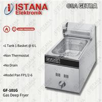 Gambar GETRA GAS DEEP FRYER 1 TANK 6 LITER GF-101G dari ISTANA ELEKTRONIK PALEMBANG undefined 1 Tokopedia