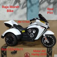 Gambar Motor Aki Harley Exotix 2229 Mainan Anak Motoran Aki Harley 2229 - Putih dari Raja Murah Bike undefined 3 Tokopedia