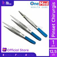 Gambar OneMed Pinset Anatomi Dressing Forcep & Chirurgis Stainless Steel - Chirurgis dari Big One Online undefined 3 Tokopedia