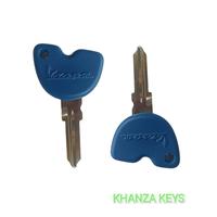 Gambar kunci motor vespa dan piaggio slot chip - Biru dari KHANZA KEYS undefined 2 Tokopedia