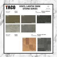 Gambar TACO Perform 300 Lantai Vinyl 3mm - Flooring Luxury Plank Stone Series - TV-3024 dari Bun Jaya Sanitary undefined 1 Tokopedia