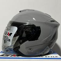 Gambar GM Fury - Solid Dim Grey - DV - M dari Helmet Heaven 01 undefined 1 Tokopedia