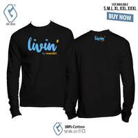 Gambar kaos livin by mandiri panjang / baju livin bank mandiri longsleeve - Abu-abu, S dari Gerai Kaos Custom undefined 1 Tokopedia