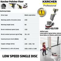 Gambar new Karcher Floor Care Polisher BDS 43/150 C Mesin Poles Lantai Inc dari tantanstoress undefined 2 Tokopedia
