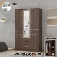 Gambar Lemari Pakaian 3 Pintu minimalis Ayana (CIREBON) dari LIMA JAYA &amp; SELINO GRUP undefined 1 Tokopedia