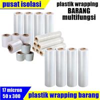 Gambar Plastik Wrapping 50 cm x 300 Meter - Plastik Pembngkus Barang/termurah dari PUSAT ISOLASI TAPE undefined 1 Tokopedia