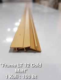 Gambar List T Gold 12 mm x 5 mm Panjang 300 cm 3 meter Gold Matt/Mirror - Gold Mirror dari Winston Ok undefined 2 Tokopedia