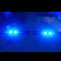 Gambar Lampu strobo siren patrol WS 2811 rapat 4 baris 60cm x 2 - led 1 arah, Stepdown 24V dari fira alya online shop undefined 1 Tokopedia