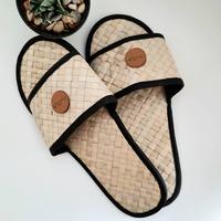 Gambar [PO] Sandal Rumah ala Hotel Anyaman Pandan Souvenir + Custom Logo 45 dari Crea Spora undefined 3 Tokopedia