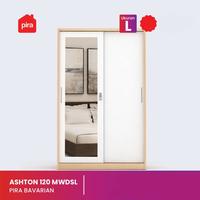 Gambar Lemari Pakaian Besi Sliding Motif Kayu PIRA ASHTON WDSL120 dari Sari Murni Kendari undefined 4 Tokopedia