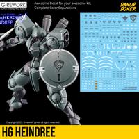 Gambar HG HEINDREE Grework Water Decal Gundam by G-rework dari DanurDoner undefined 1 Tokopedia