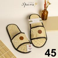 Gambar [PO] Sandal Rumah ala Hotel Anyaman Pandan Souvenir + Custom Logo 45 dari Crea Spora undefined 1 Tokopedia